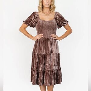 NWT Velvet midi dress size XL